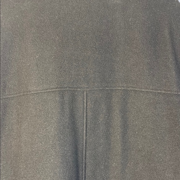 Ralph Lauren Black Pea Coat Classic Wool Blend - Picture 9 of 12